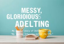 The Messy, Glorious Art of Adulting: My Quest for a Better Life The Messy, Glorious Art of Adulting: My Journey Towards a Better Life