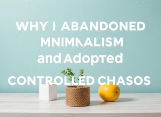 Why I Gave Up on Minimalism and Embraced Controlled Chaos Why I Abandoned Minimalism and Adopted Controlled Chaos