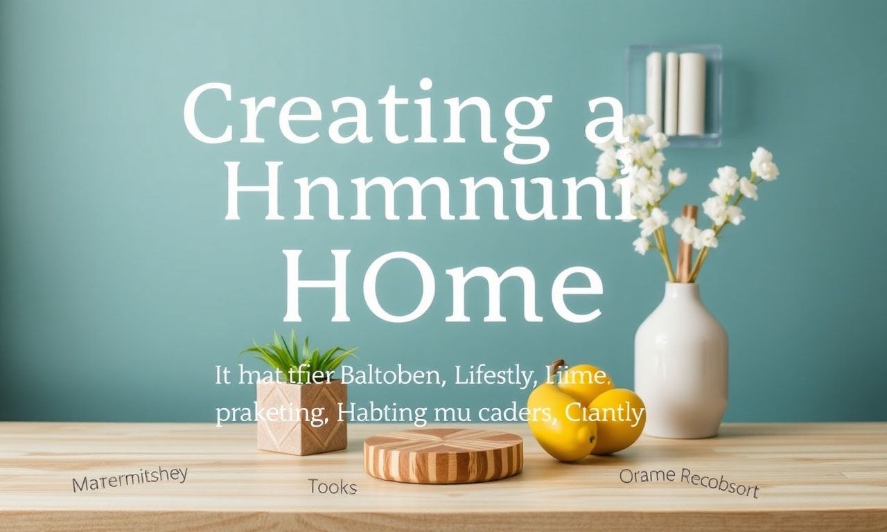 Creating a Harmonious Home: The Art of Balancing Work, Life, and Learning