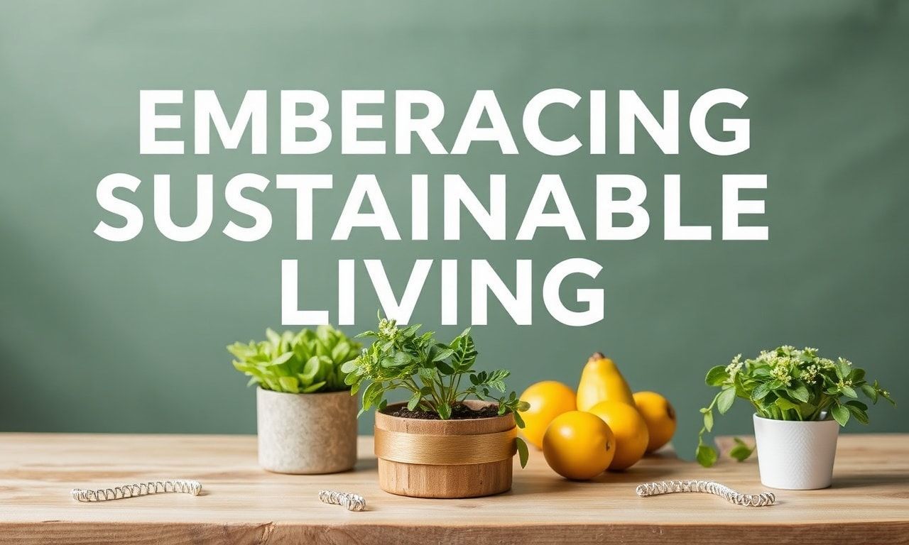 Embracing Sustainable Living: Simple Steps to a Greener Home