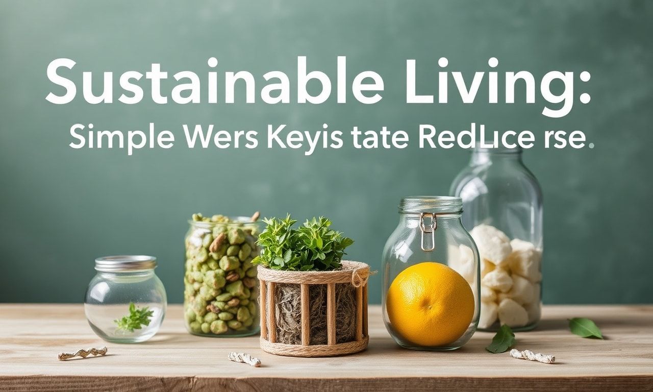 Sustainable Living: Simple Ways to Reduce Waste at Home