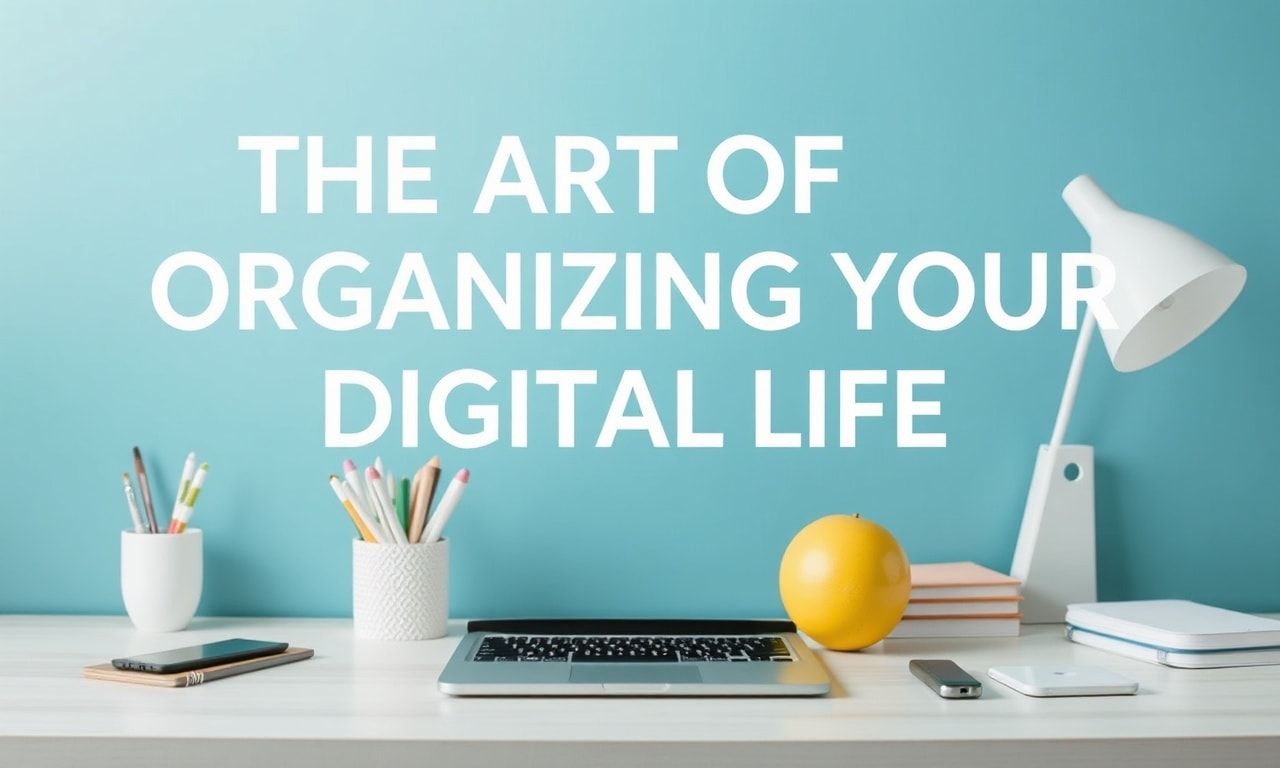 The Art of Organizing Your Digital Life: Tips and Tricks