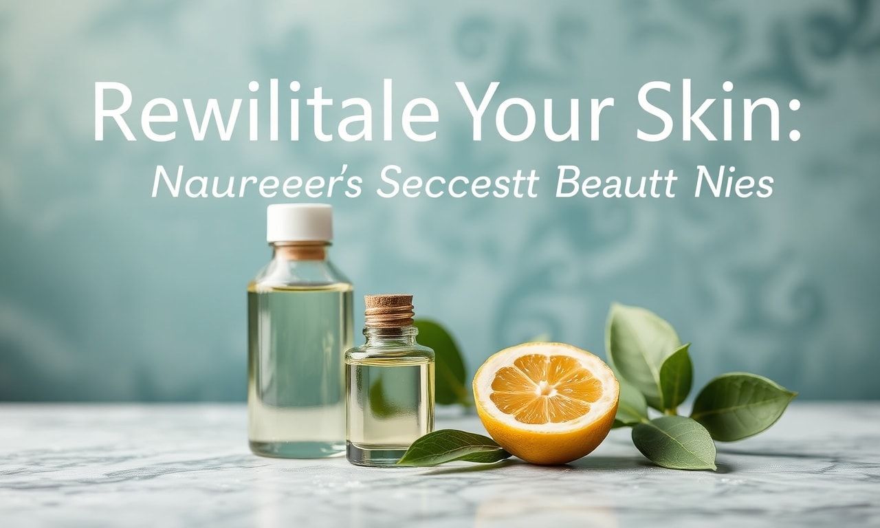 Revitalize Your Skin: Nature's Secret Beauty Hacks