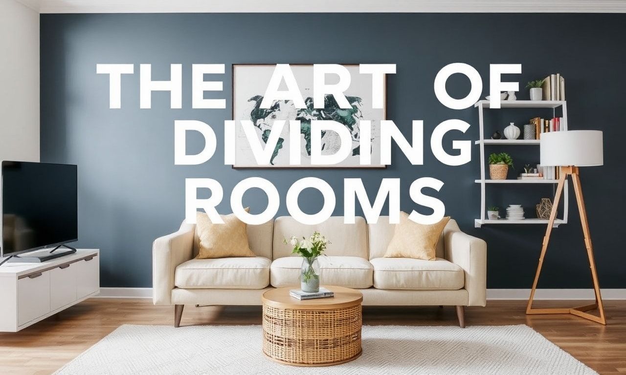 The Art of Room Dividing: How I Finally Got My Space Together