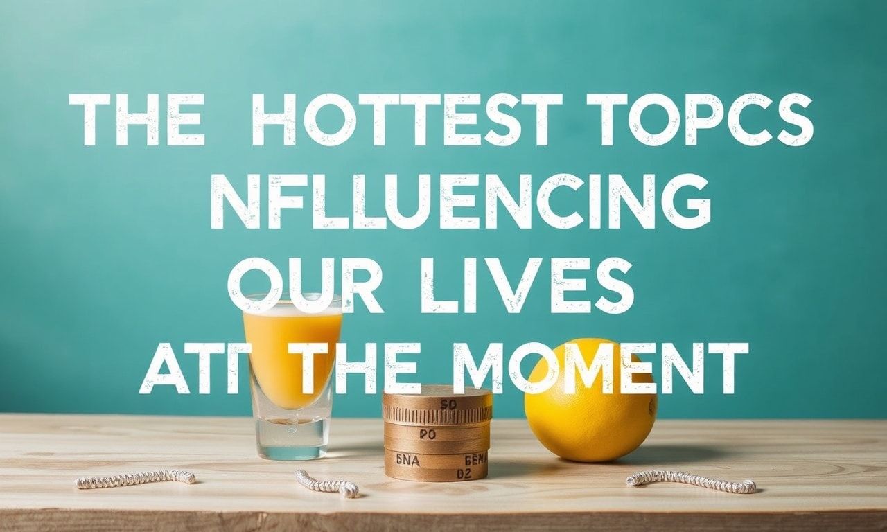 The Hottest Topics Shaping Our Lives Right Now