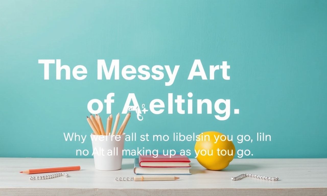 The Messy Art of Adulting: Why We're All Winging It