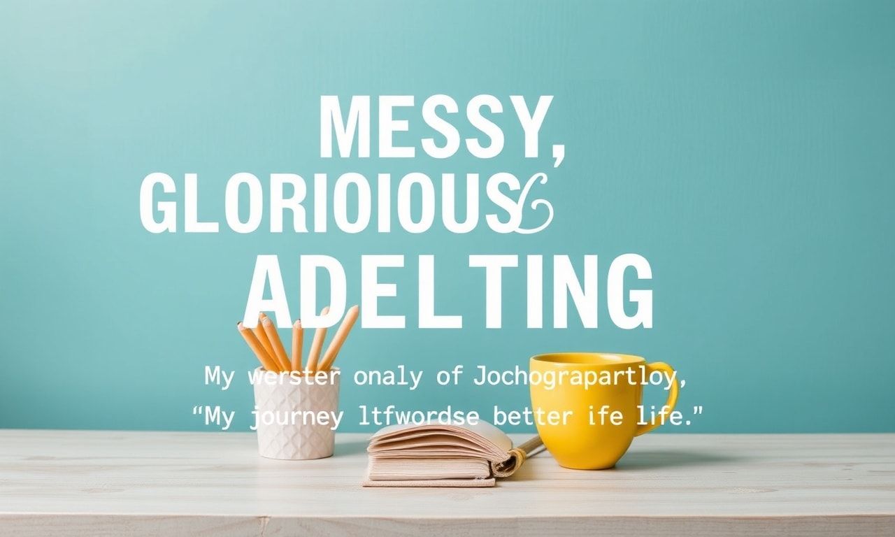The Messy, Glorious Art of Adulting: My Quest for a Better Life